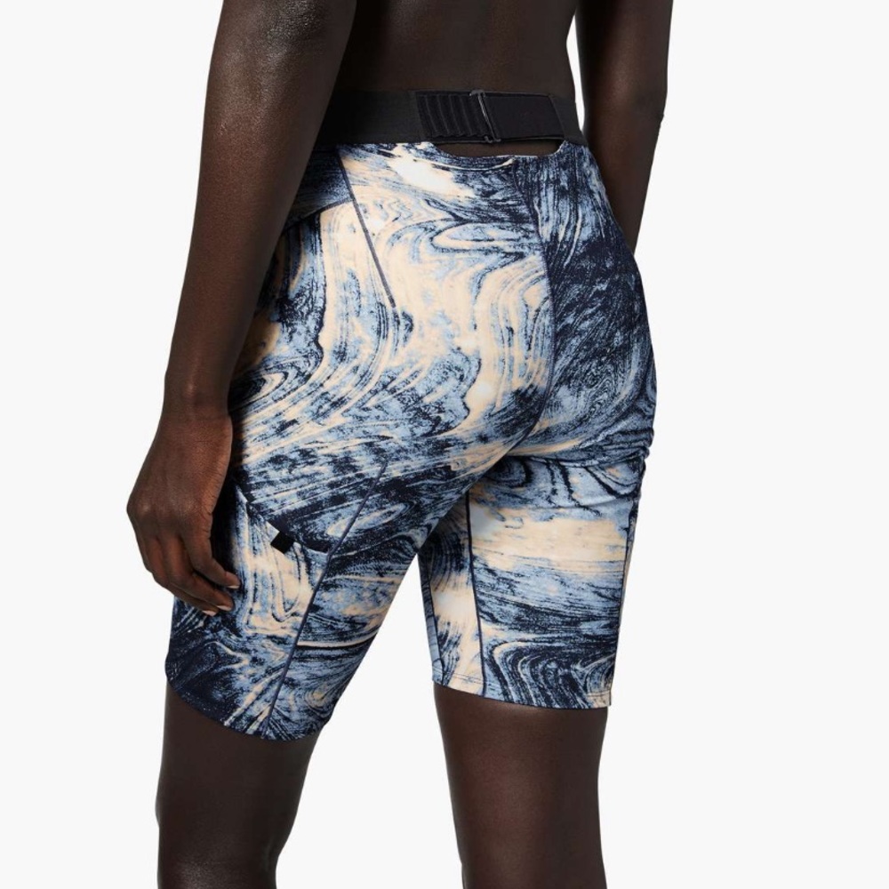 Lululemon | Esker Short *lululemon lab in Lava Print Blue Denim Multi Size 4 - Picture 2 of 14